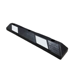 Varkensrug wielstop 870 mm wit-zwart - Afbeelding 2