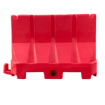 Kunststof barrier 100×70 rood
