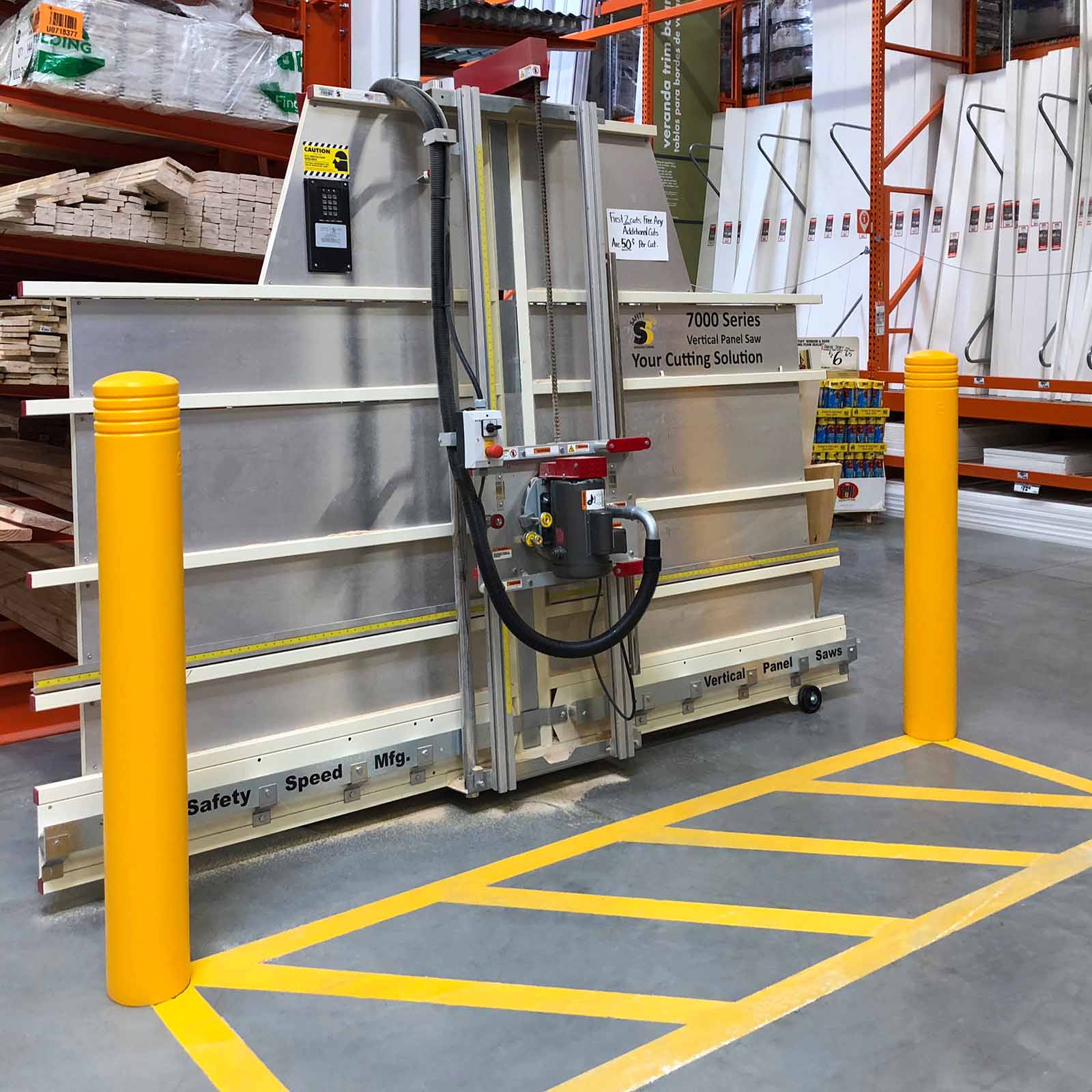 Flexibele Kunststof Aanrijdbeveiliging FlexCore De Perfecte Beschermpaal flexibele-kunststof-aanrijdbeveiliging-flexcore-de-perfecte-beschermpaal